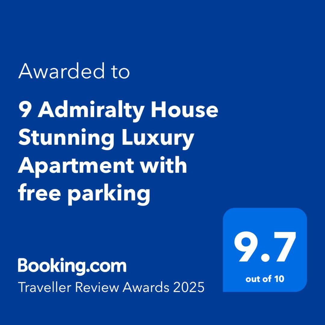 9 Admiralty House Stunning Luxury Apartment With Free Parking พลีมัธ ภายนอก รูปภาพ